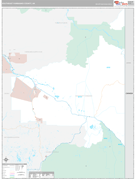 Southeast Fairbanks Borough (County), AK Digital Map Premium Style